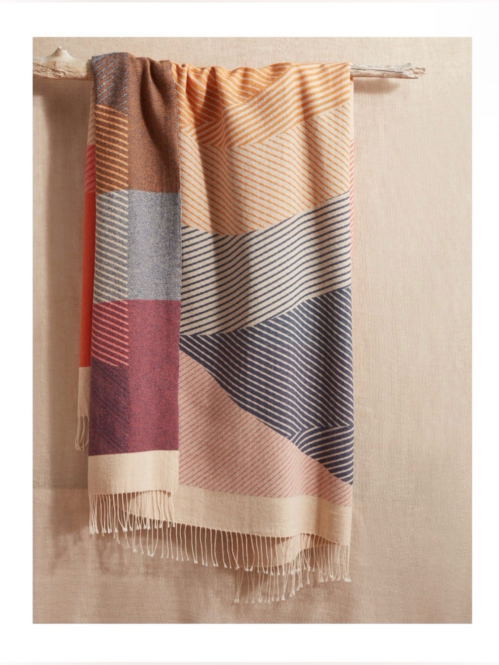 Faherty- Soleil Blanket - Sun and Wave
